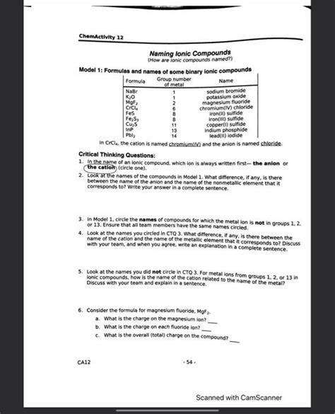 Chemactivity 12 Answers Ebook PDF